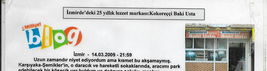 İZMİR'de 25 YILLIK LEZZET MARKASI
