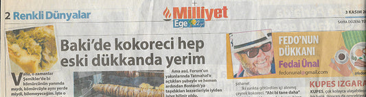 Baki'de Kokoreci Hep Eski Dükkanda Yerim