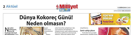 Dünya Kokoreç Günü Neden Olmasın
