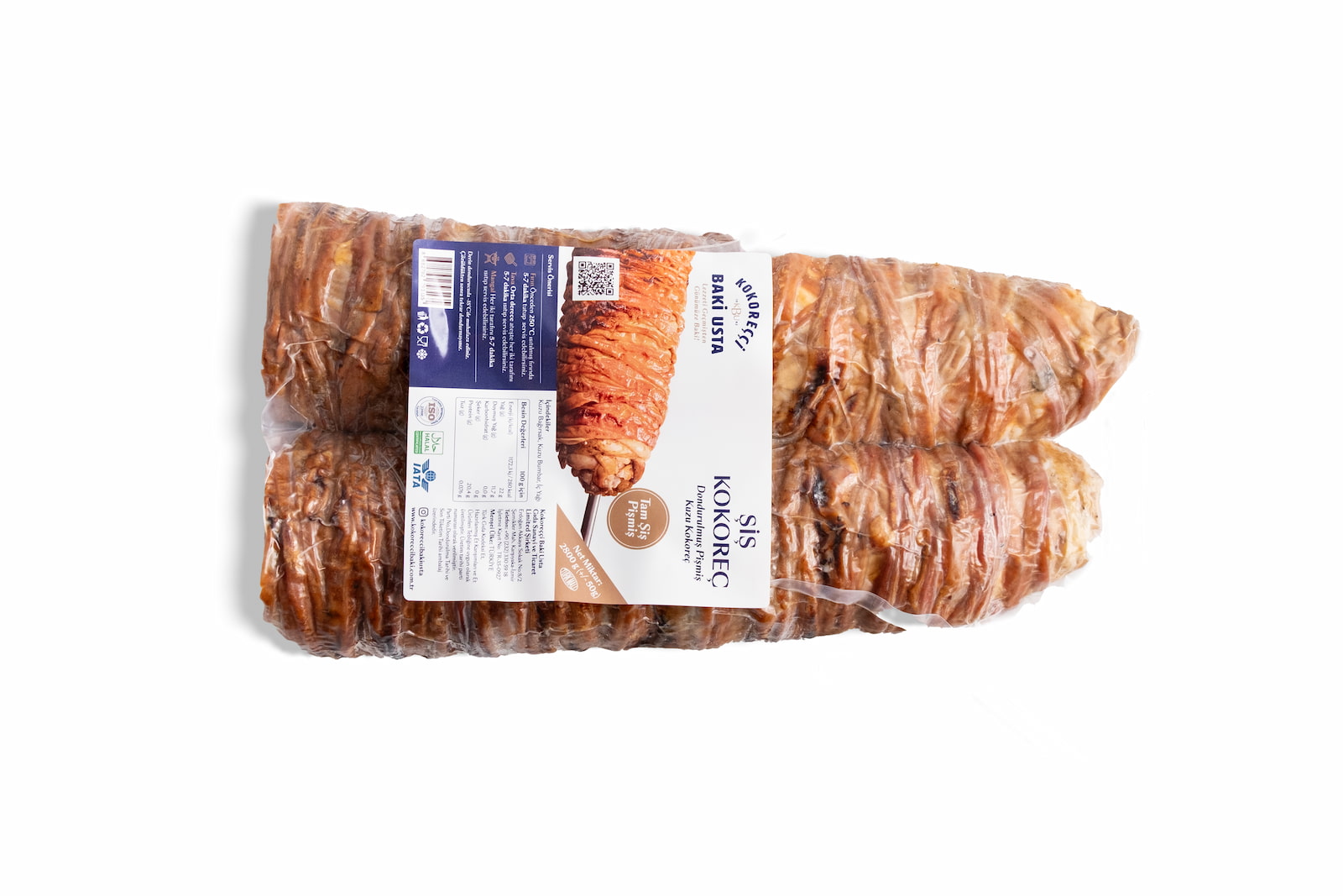 TAM ŞİŞ KOKOREÇ / 2 BLOK  (2800 GR)